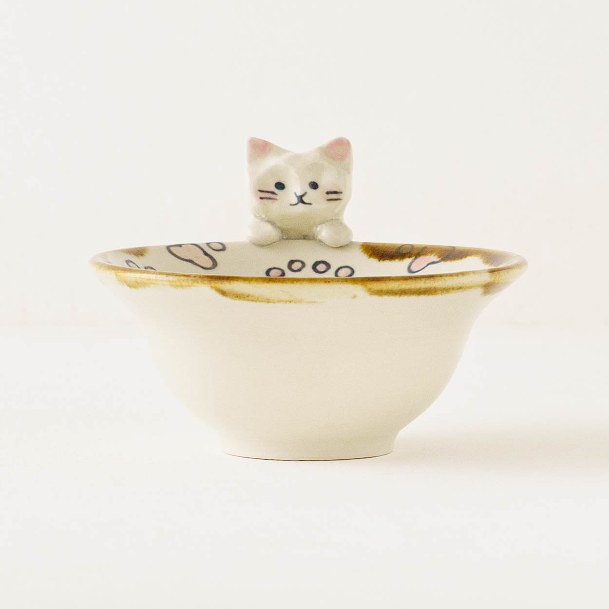 ねこ x にくきゅう　リム小鉢｜梶田慶