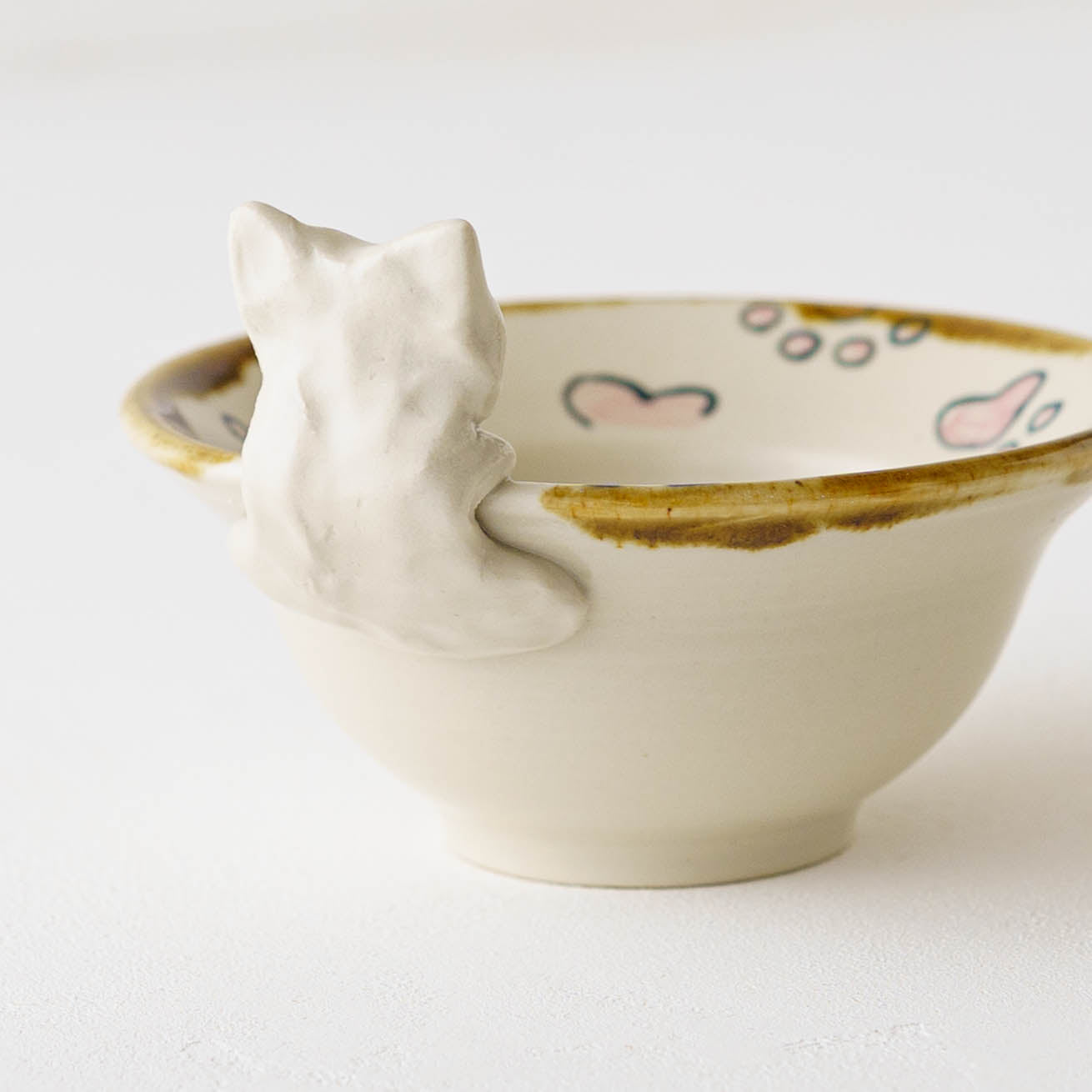 ねこ x にくきゅう　リム小鉢｜梶田慶