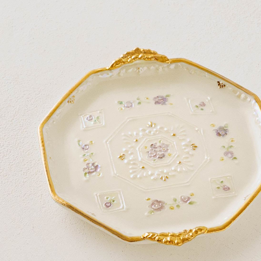 オクタゴンフラワー　ペールブルー｜planpo