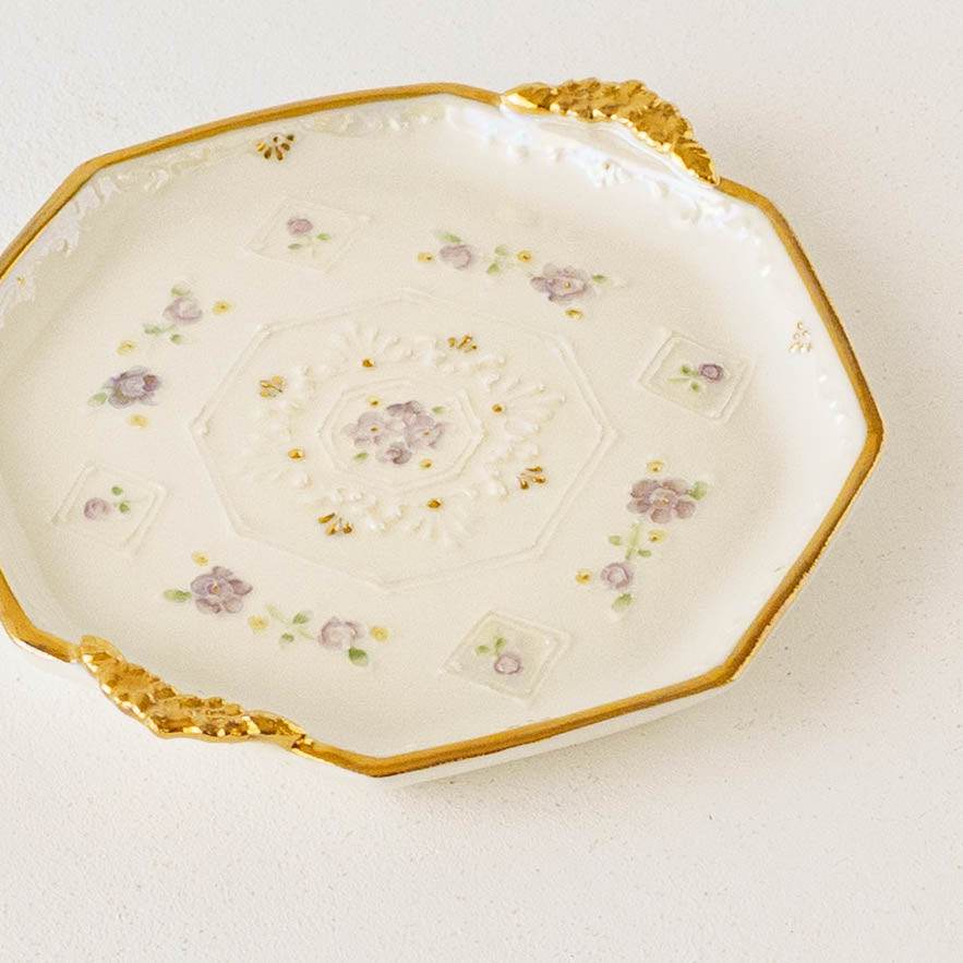 オクタゴンフラワー　ペールブルー｜planpo