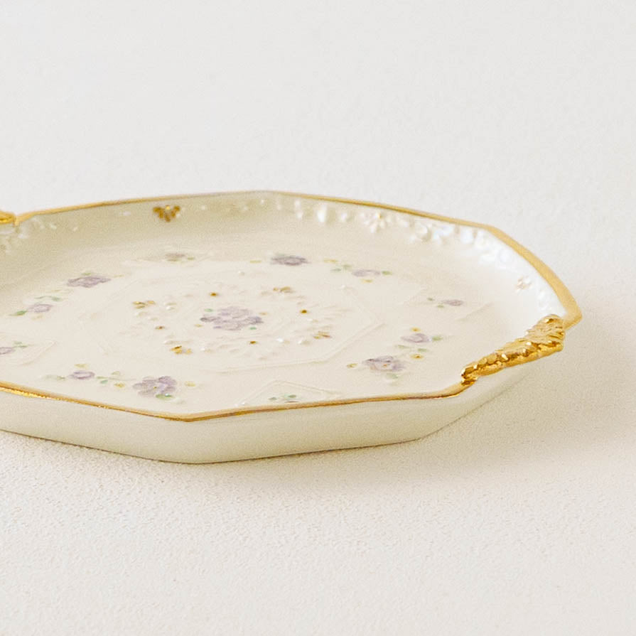 オクタゴンフラワー　ペールブルー｜planpo