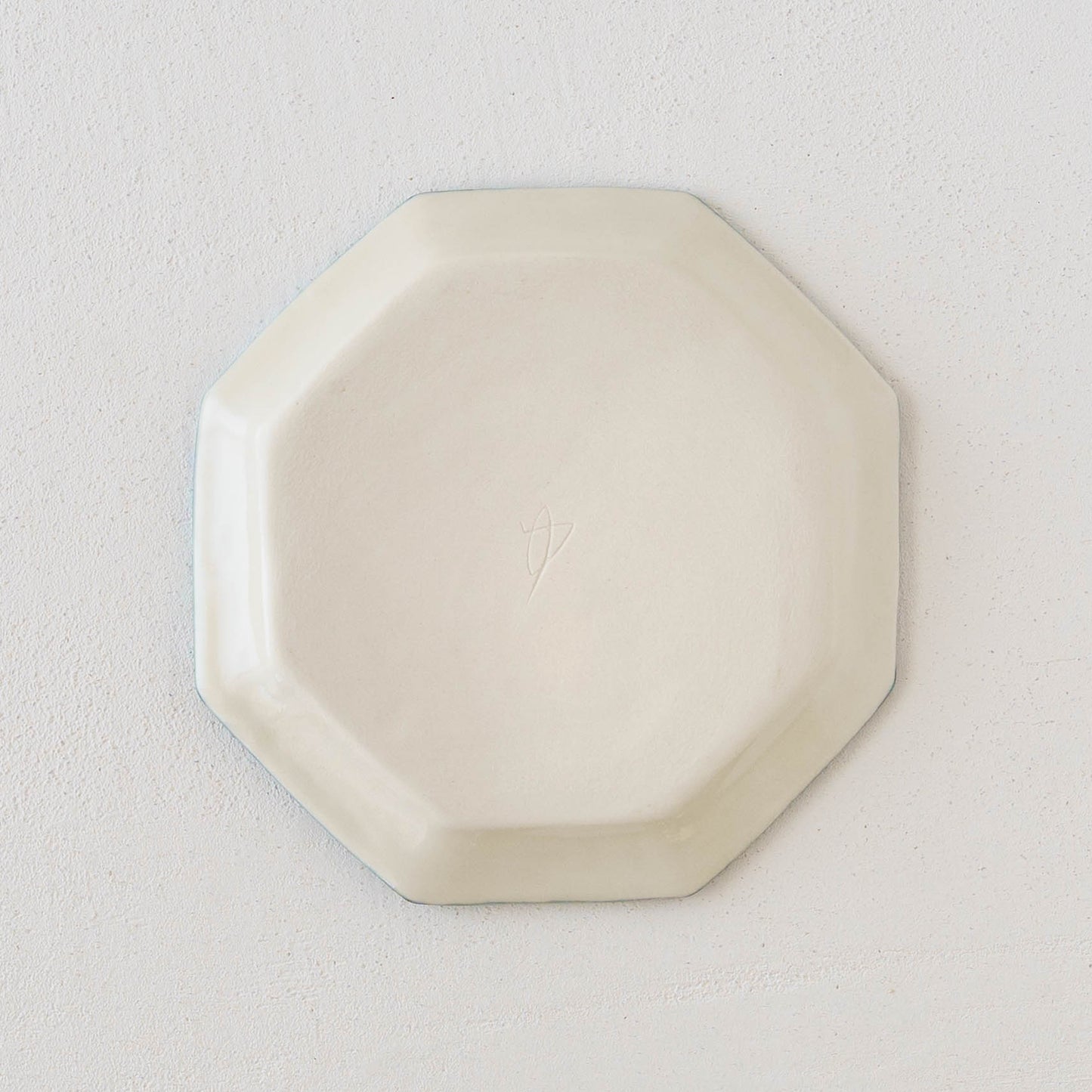 オクタゴンプレート　カメリアブルー｜planpo