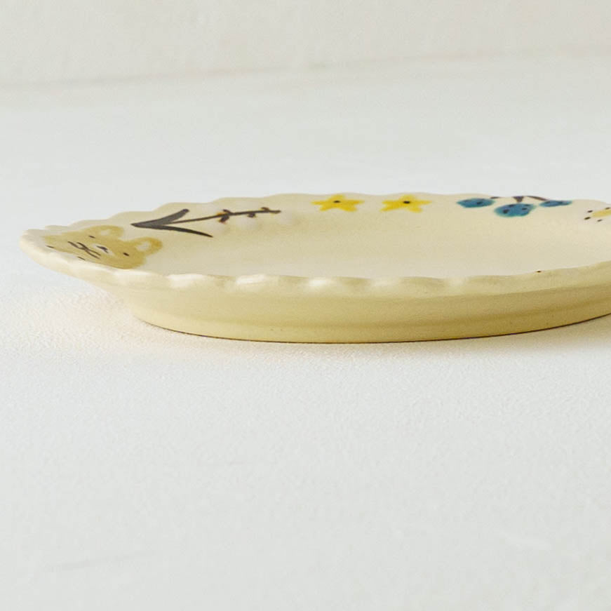 Cake Plate rabbit | Aki Ota