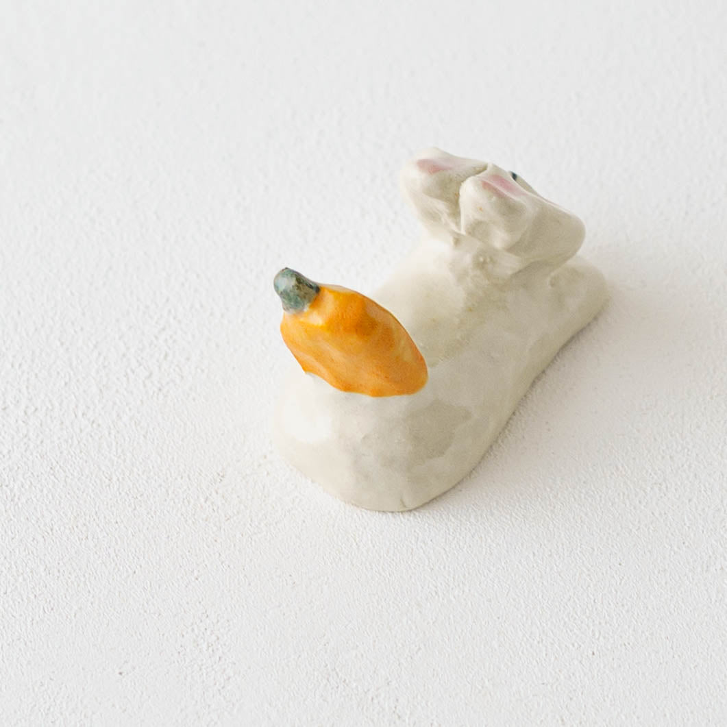 うさぎ x にんじん　はしおき｜梶田慶