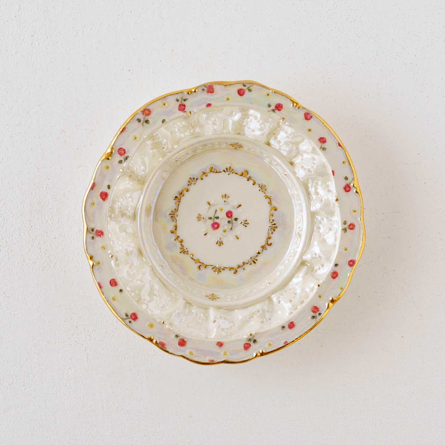 レースプレート　ローズ　S｜planpo