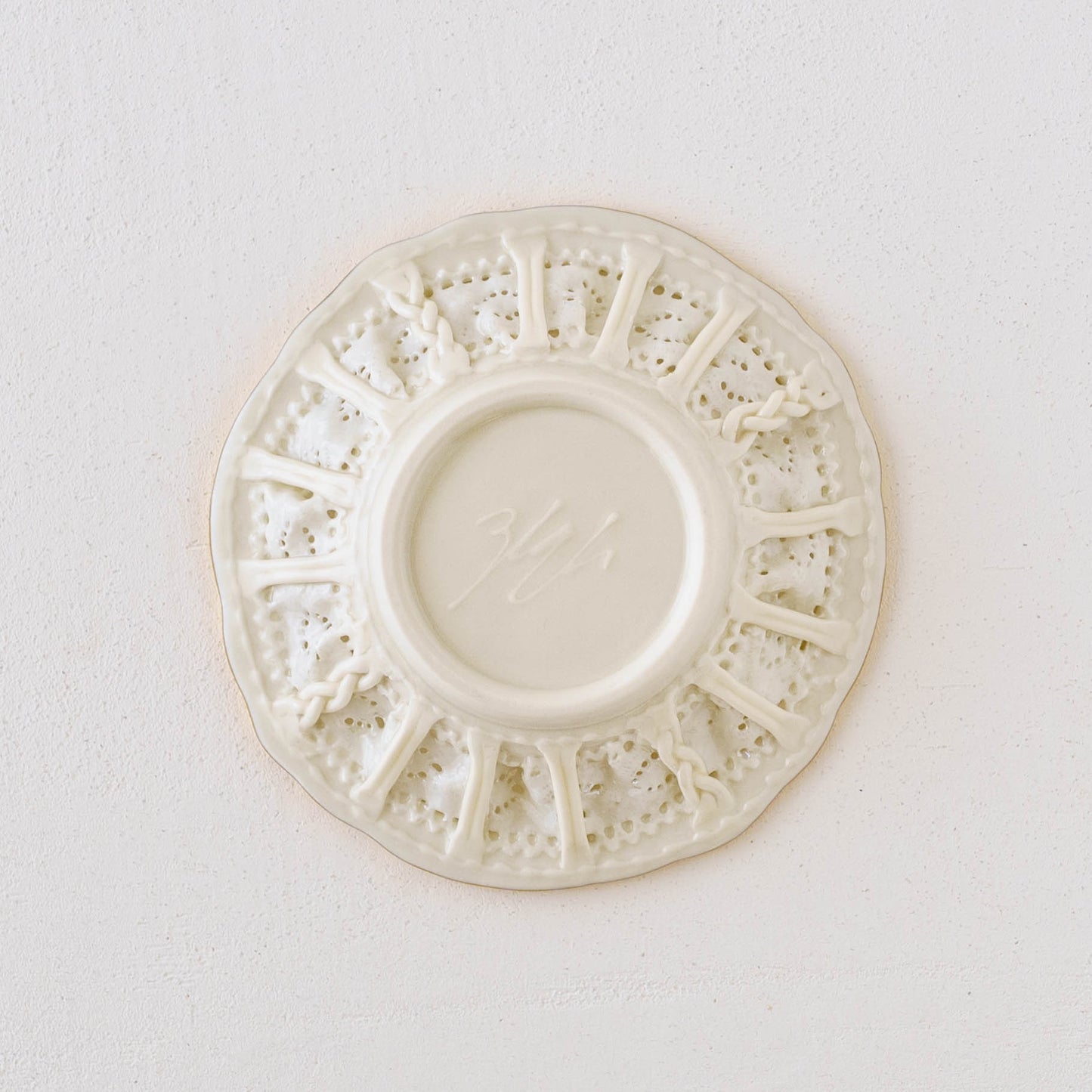 レースプレート　ローズ　S｜planpo