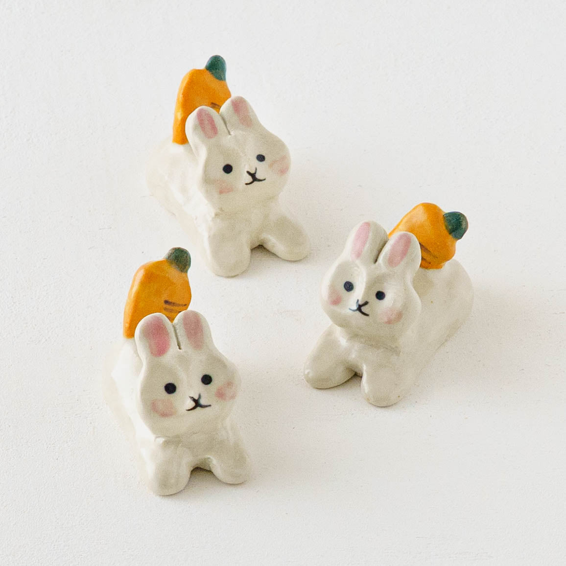 うさぎ x にんじん　はしおき｜梶田慶