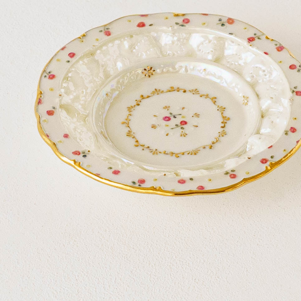 レースプレート　ローズ　S｜planpo