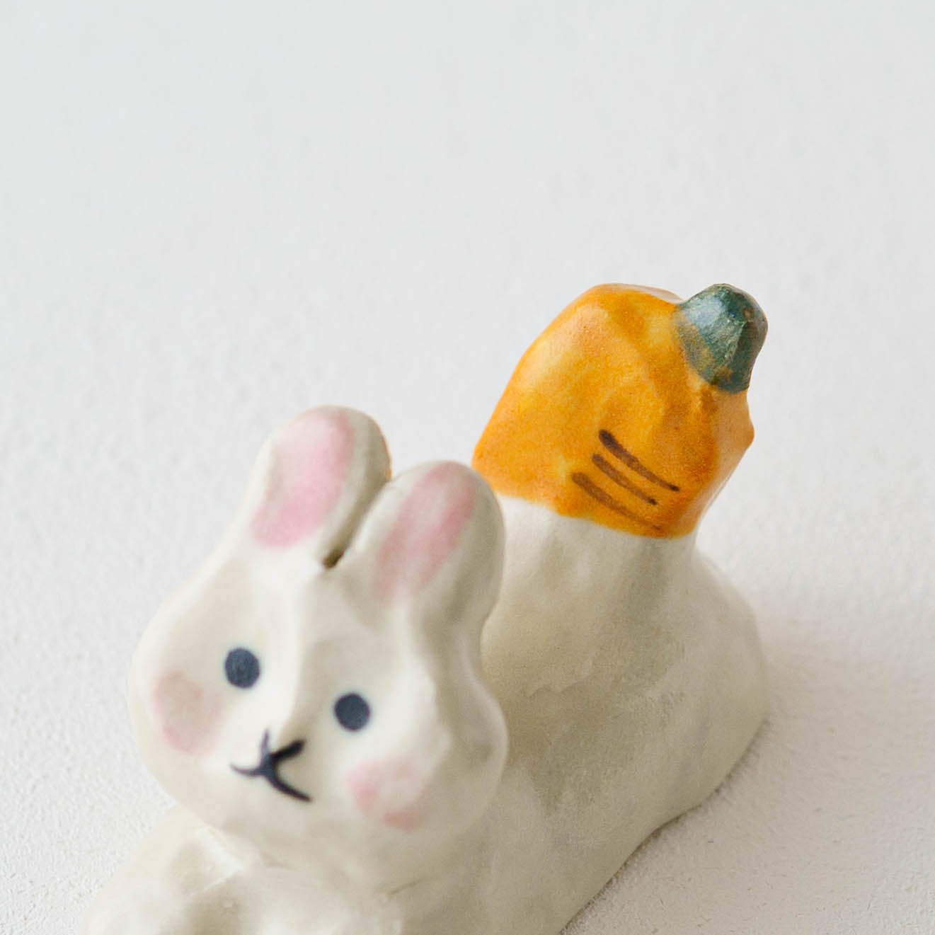 うさぎ x にんじん　はしおき｜梶田慶