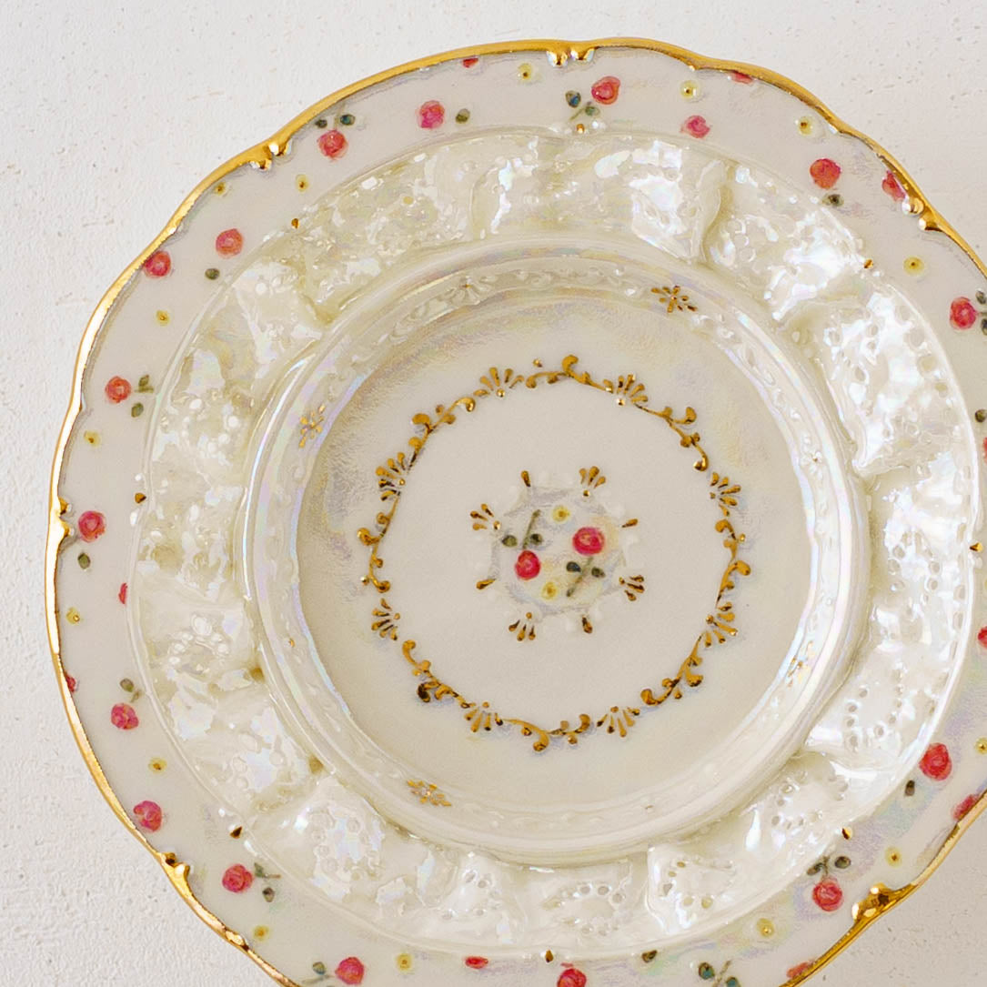 レースプレート　ローズ　S｜planpo