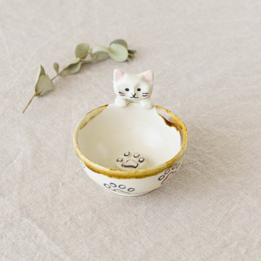 ねこ x にくきゅう　ぐい呑み｜梶田慶