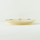 Rimmed round plate rabbitt |  Aki Ota