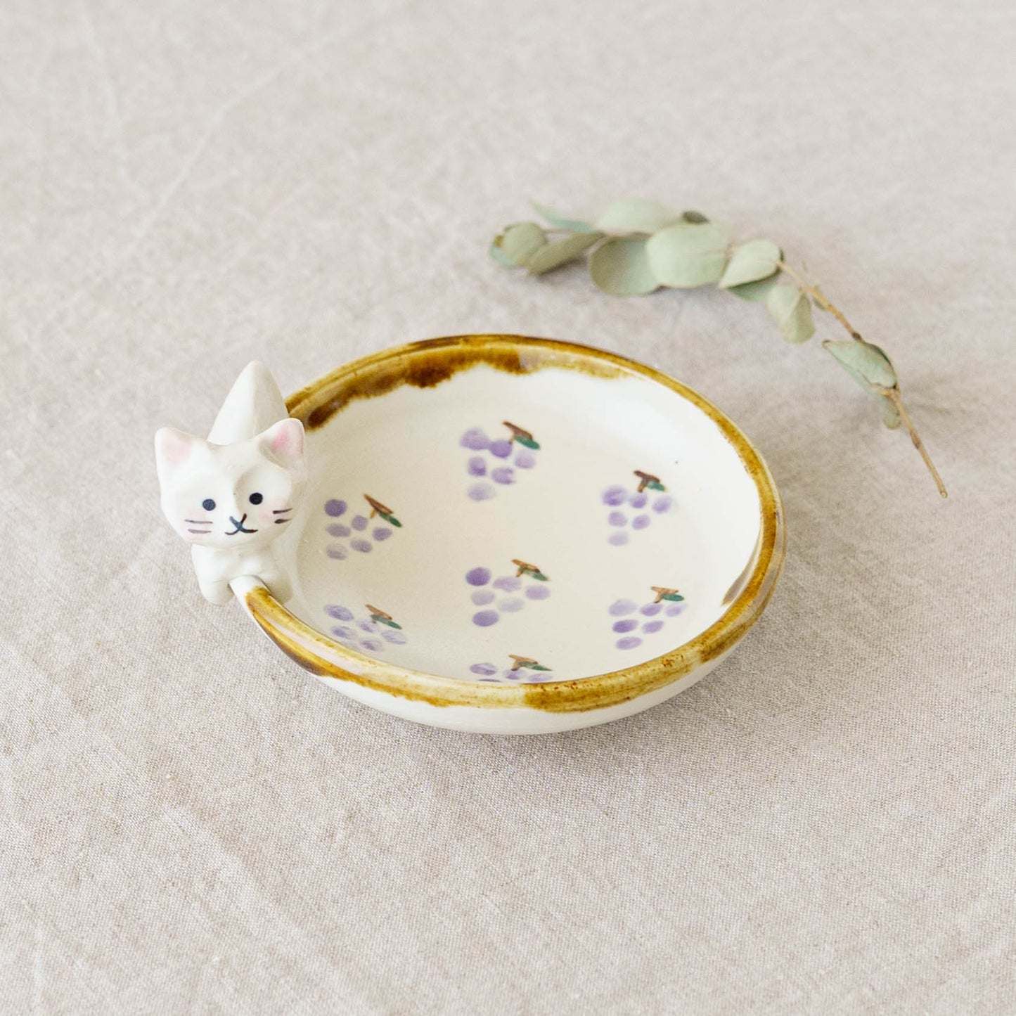 Cat x Grape Small Plate | Kei Kajita