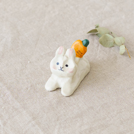 うさぎ x にんじん　はしおき｜梶田慶