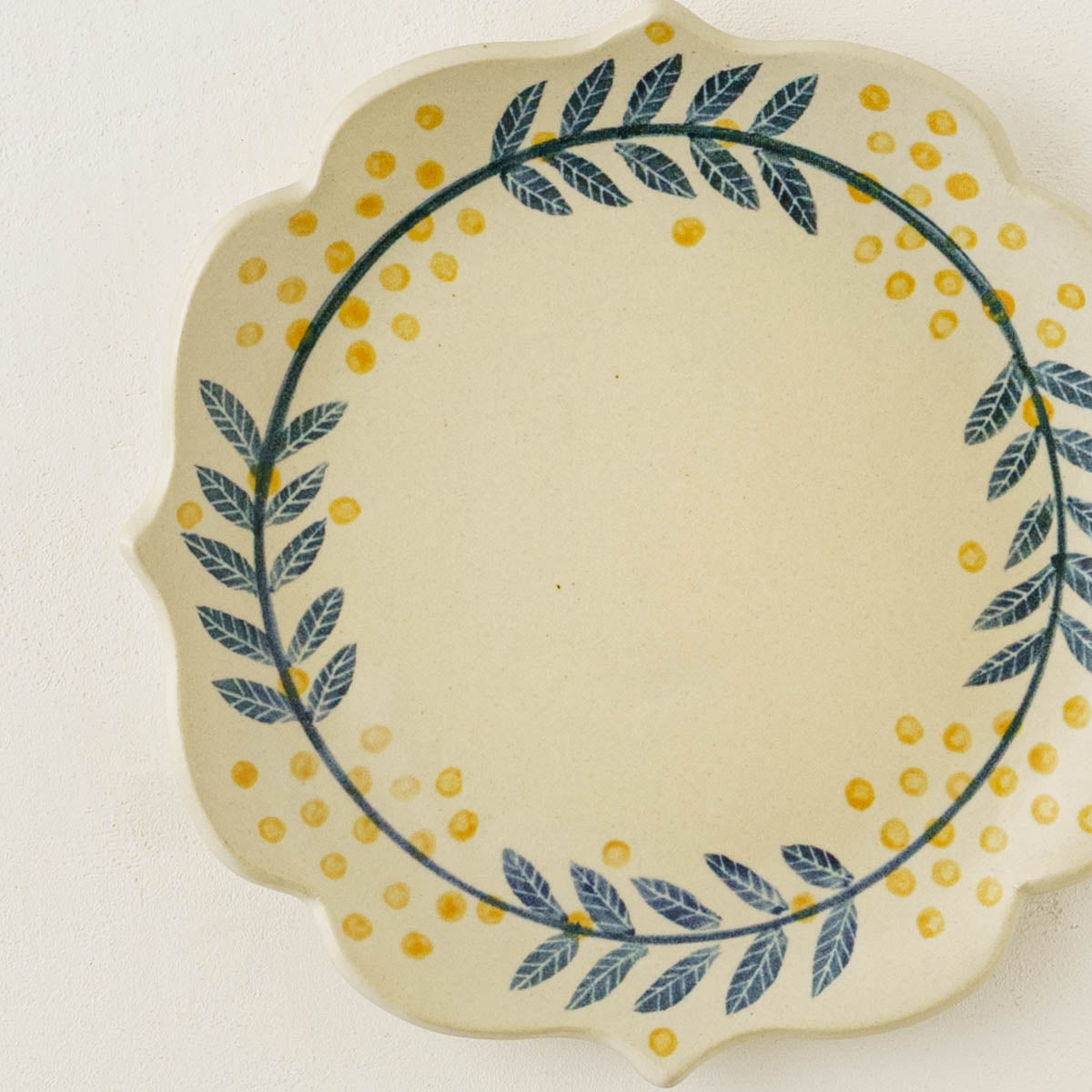 リバティ　6寸皿｜石川久美子