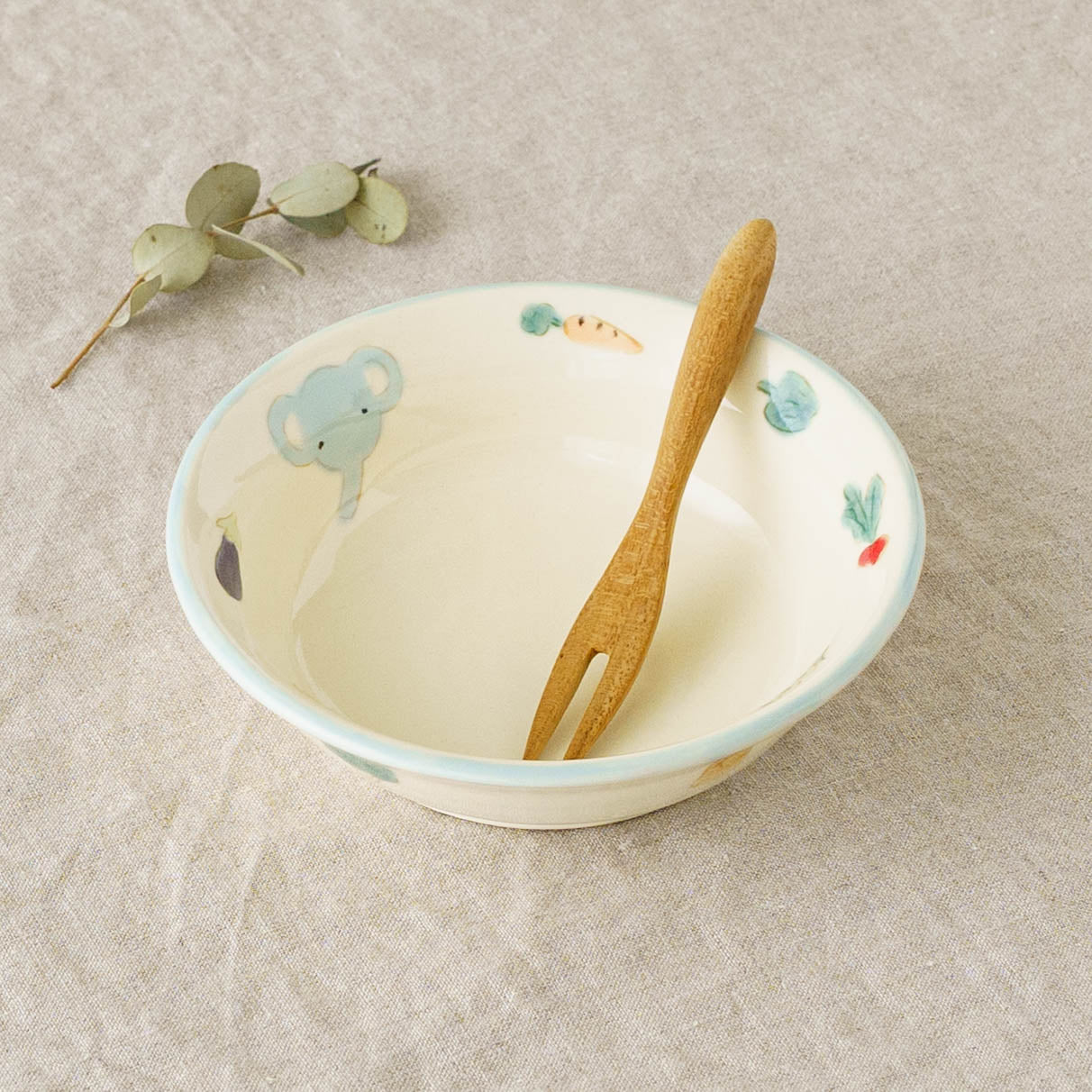 Small bowl elephant A｜Aki Ota