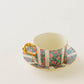 Demitasse cup and saucer camellia blue | planpo