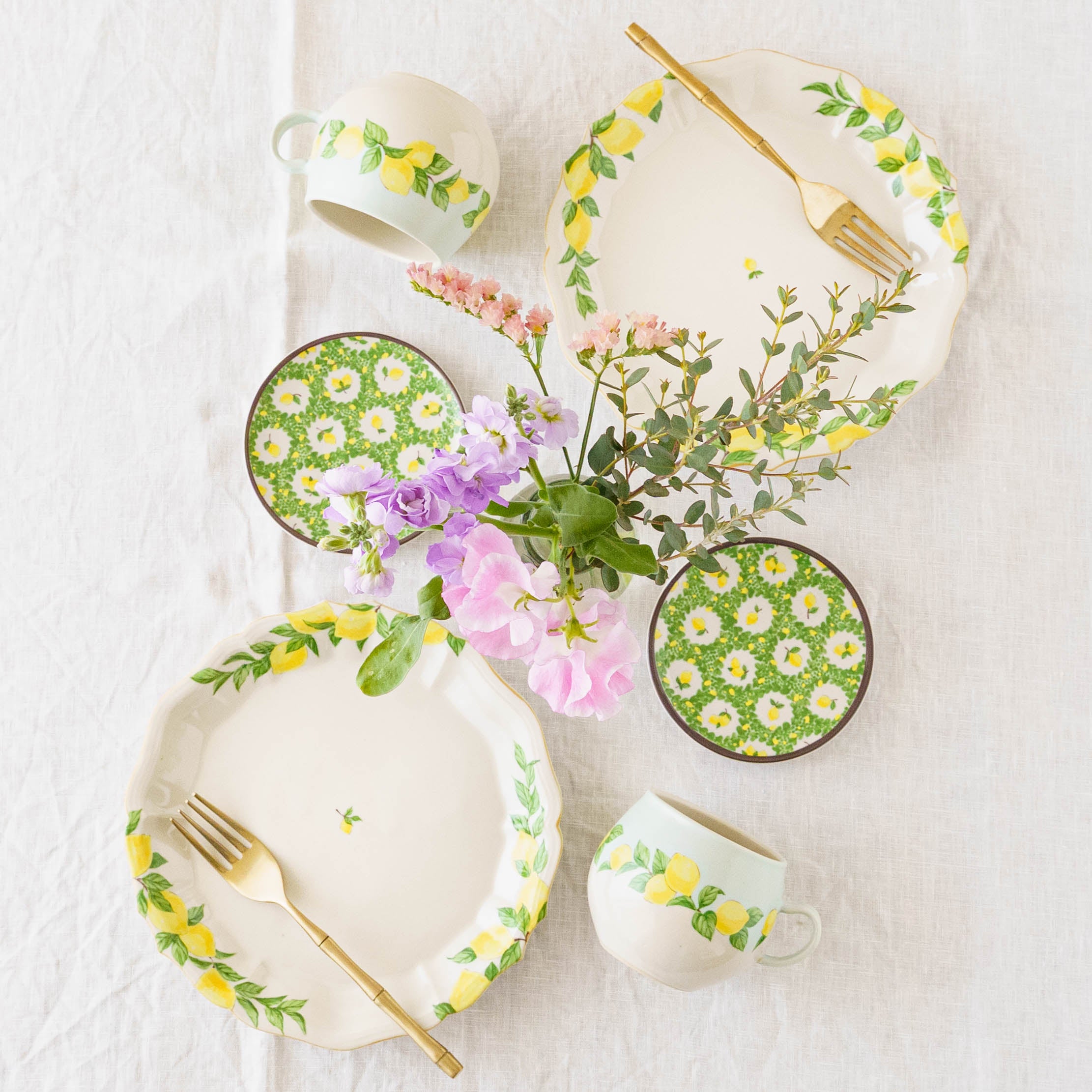 陶芸作家 阿部慎太朗 花形深皿7寸 檸檬｜窯元、作家もののうつわ通販