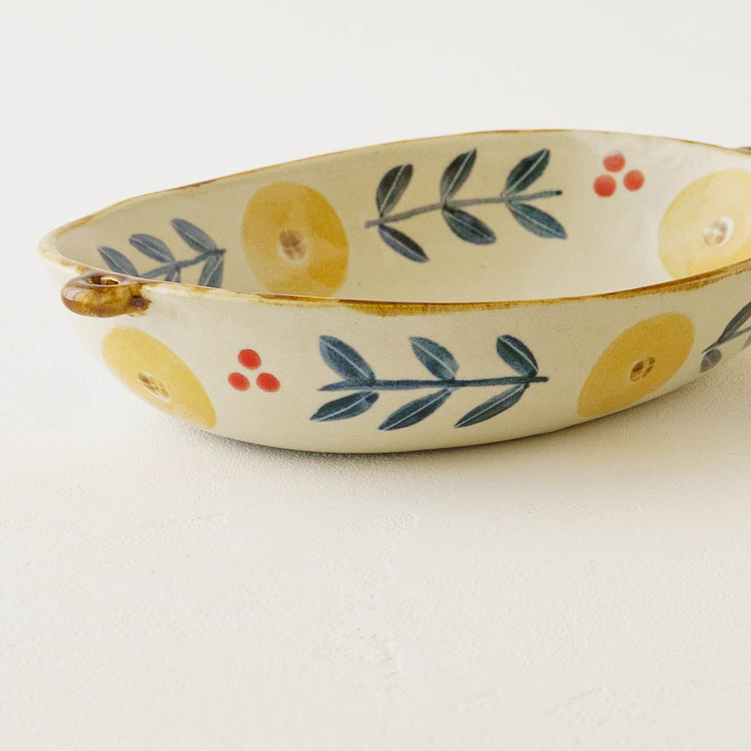 リバティ　グラタン皿｜石川久美子