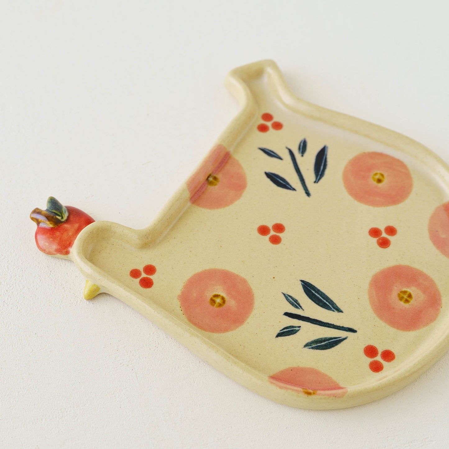 Liberty Bird Plate Pink | Kumiko Ishikawa