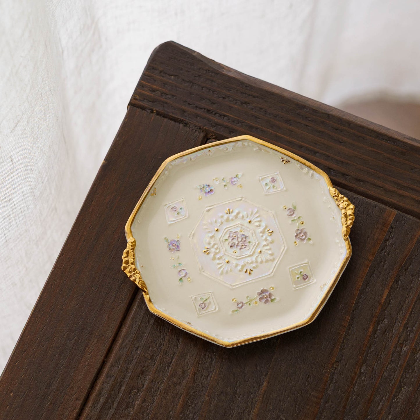 オクタゴンフラワー　ペールブルー｜planpo