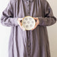 Cat x paw Round Plate | Kei Kajita