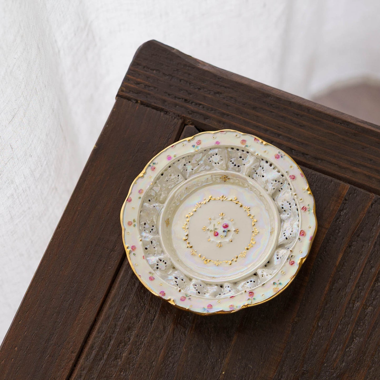 レースプレート　ローズ　S｜planpo