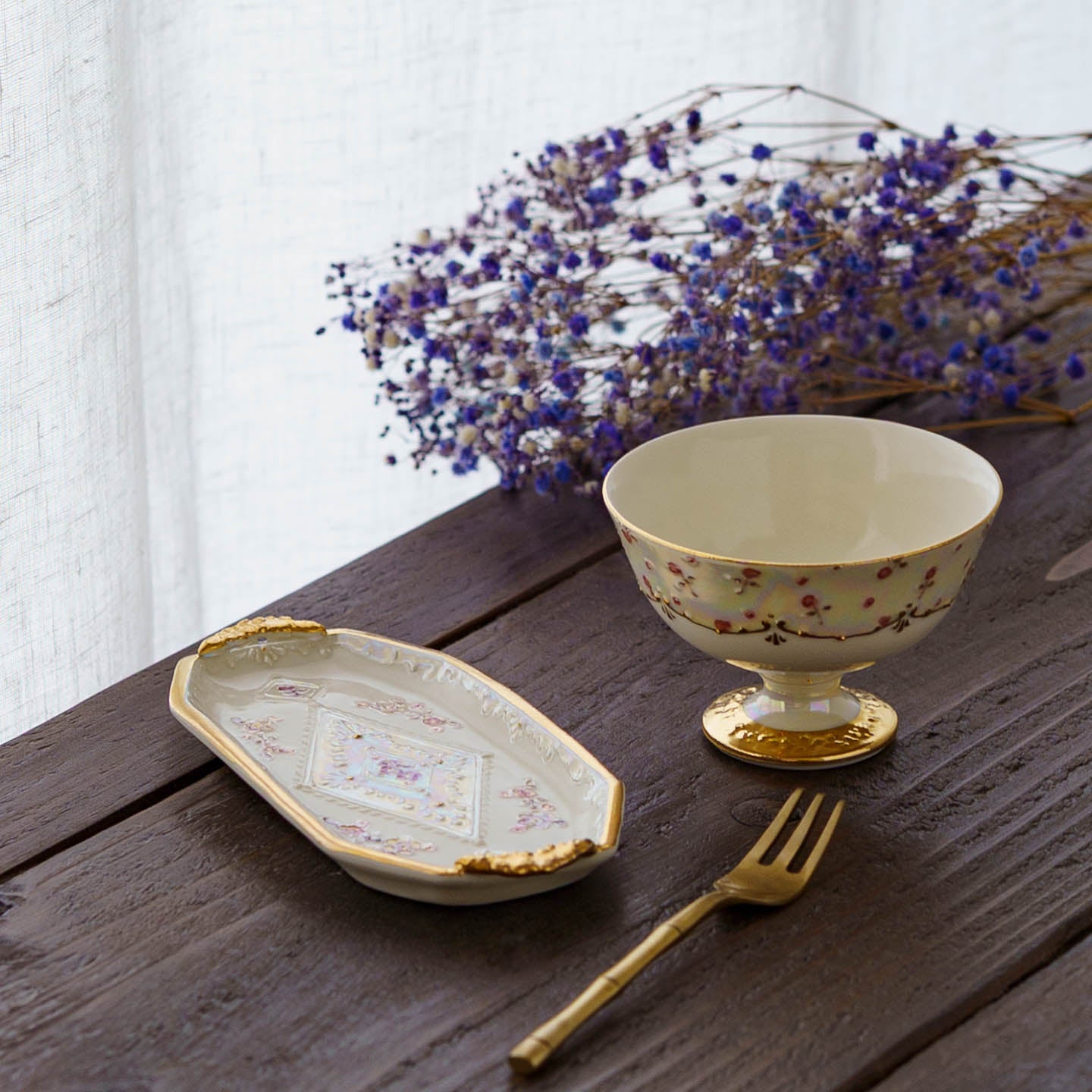 Flower tray chic rouge A | planpo