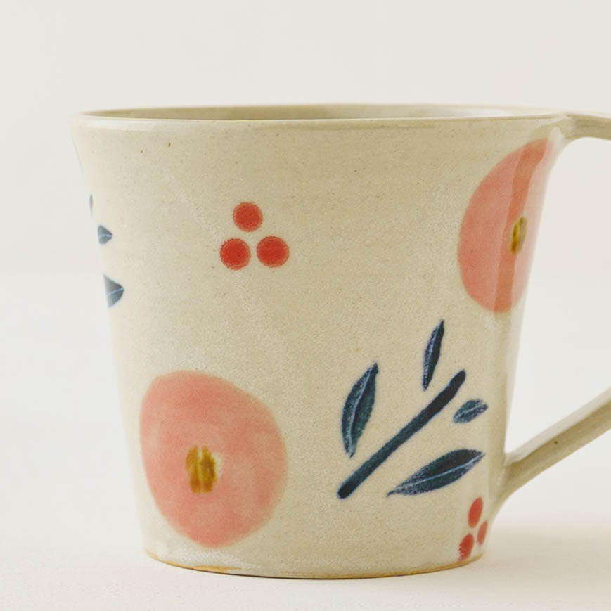 Liberty Mug Pink | Kumiko Ishikawa