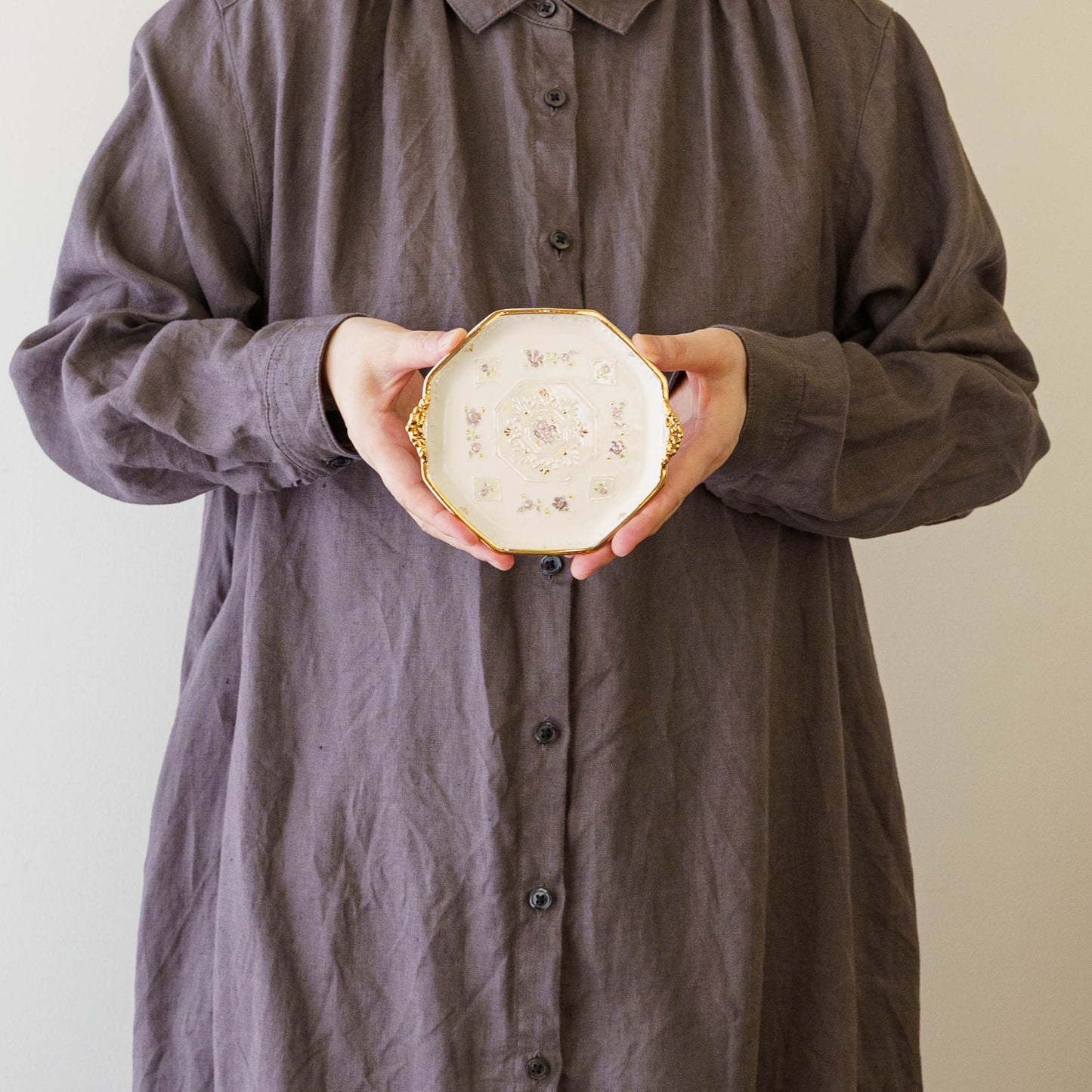 オクタゴンフラワー　ペールブルー｜planpo