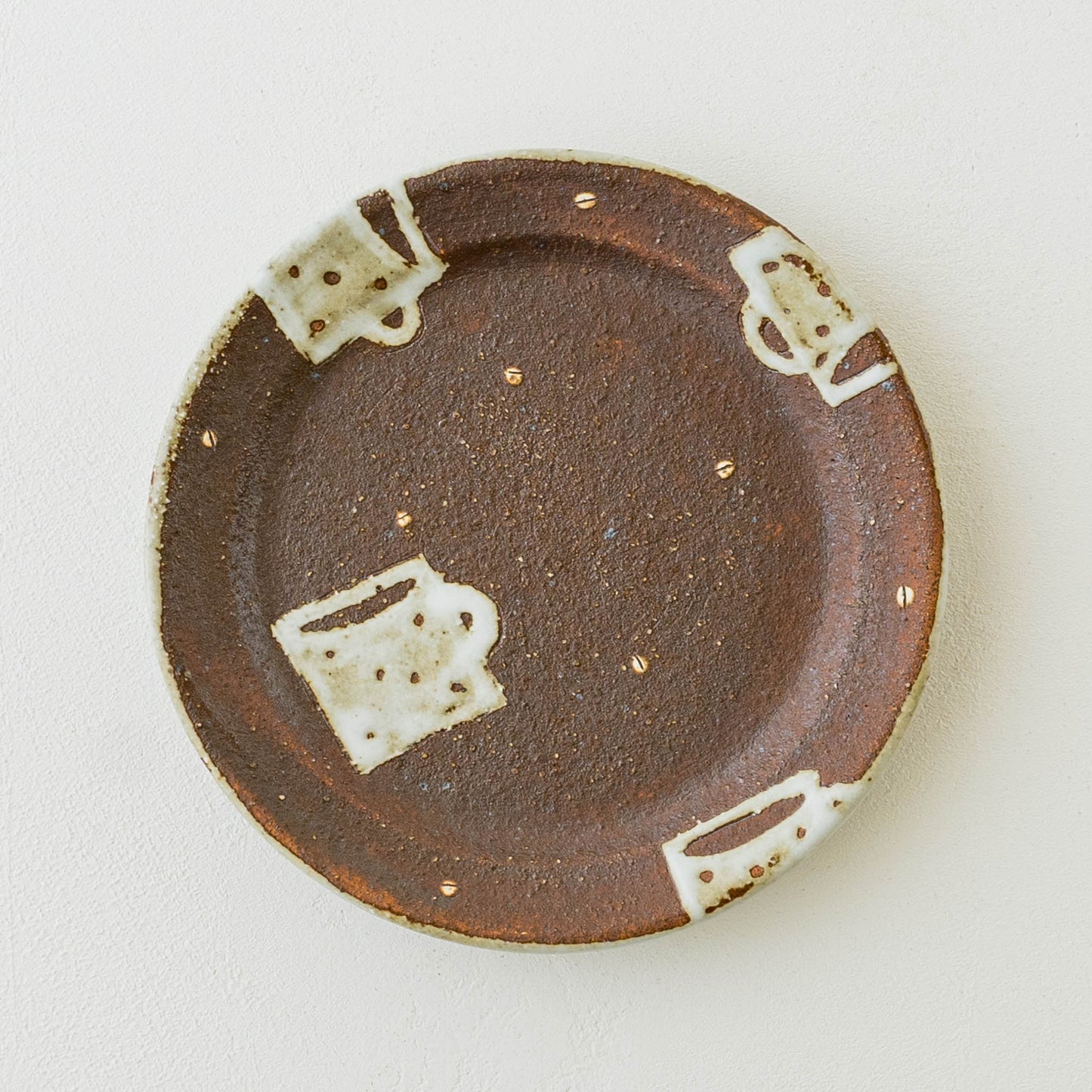 15.5cm plate D｜Junko Okazaki