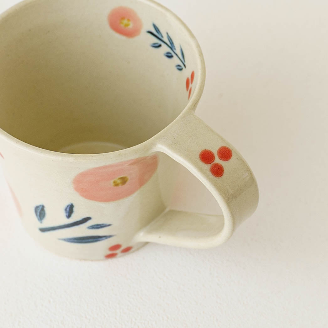 Liberty Mug Pink | Kumiko Ishikawa