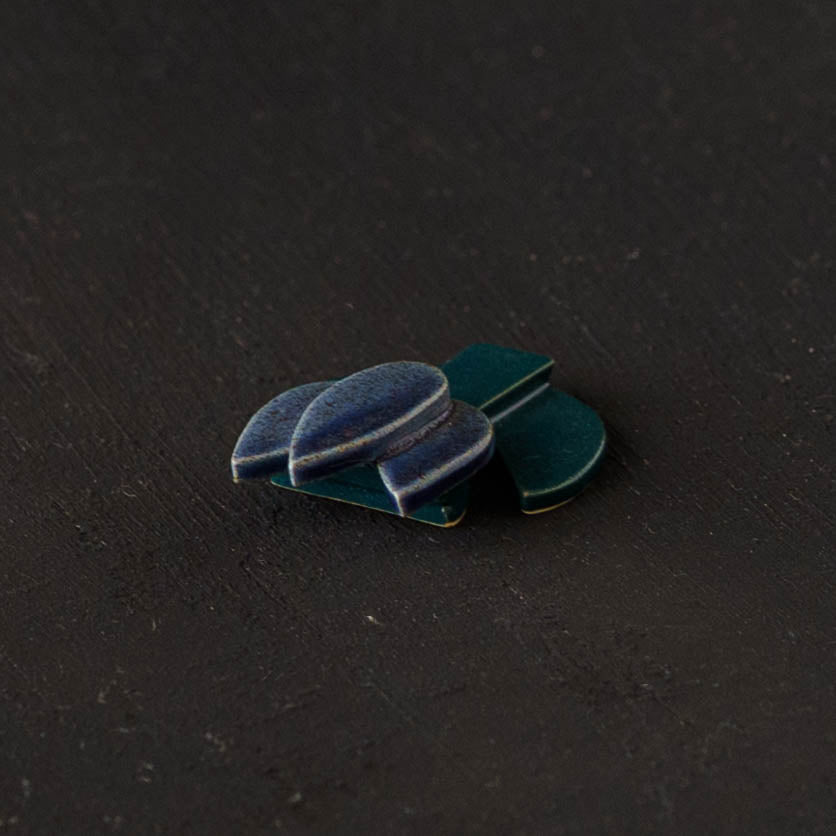 Flower chopstick rest Tulip white｜Michi Tsujimoto