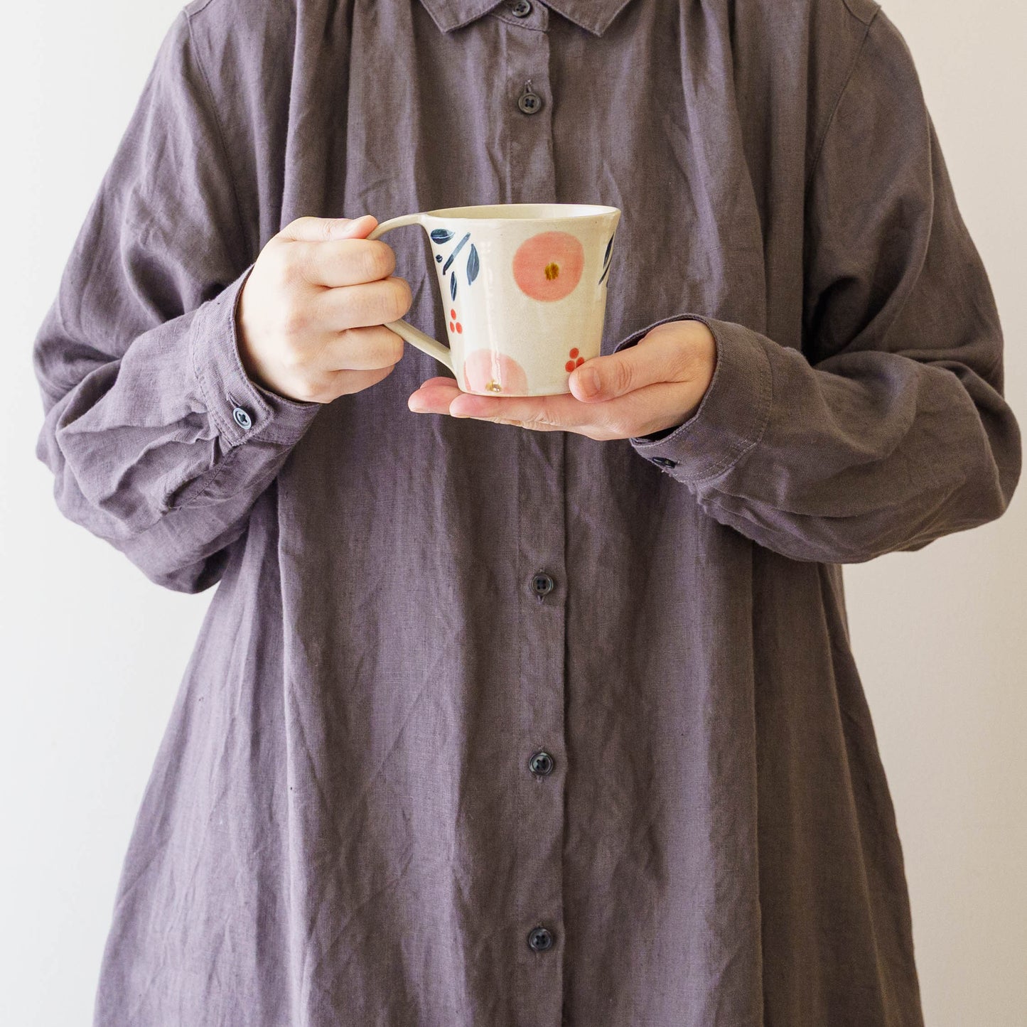 Liberty Mug Pink | Kumiko Ishikawa