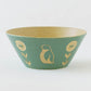 Bowl 160mm penguin green | Kokeiro Kobo