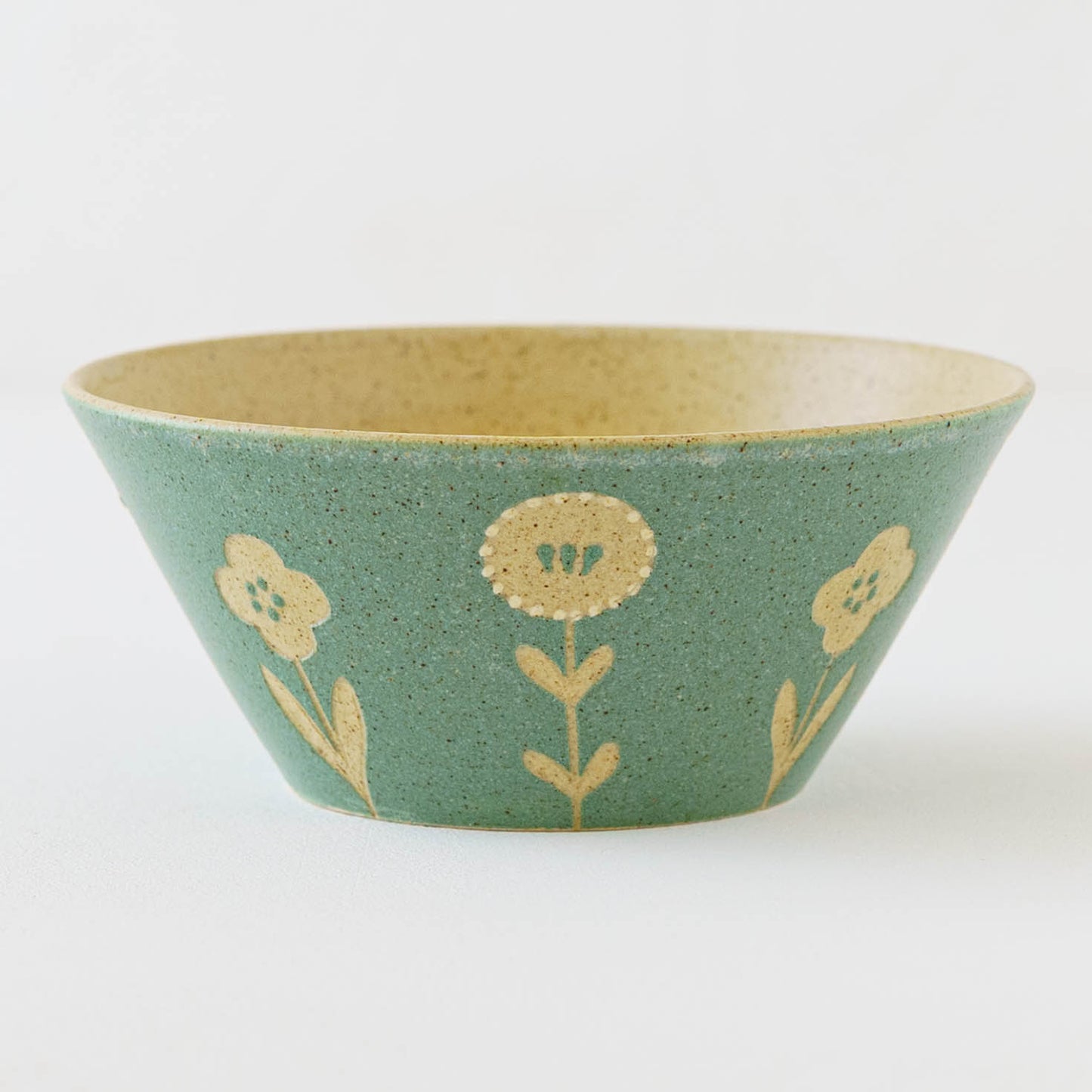 Bowl 160mm penguin green | Kokeiro Kobo