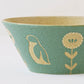 Bowl 160mm penguin green | Kokeiro Kobo