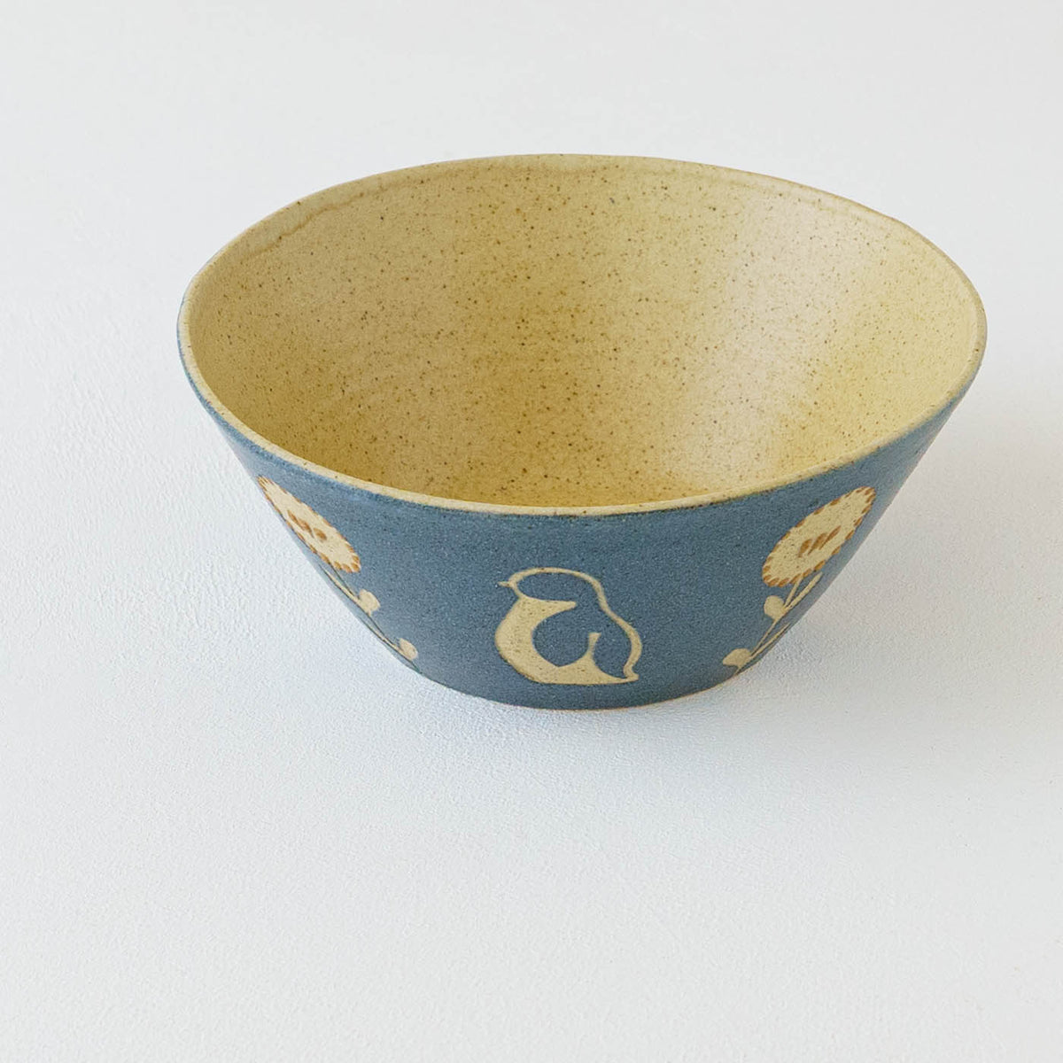 Bowl 160mm penguin blue | Kokeiro Kobo