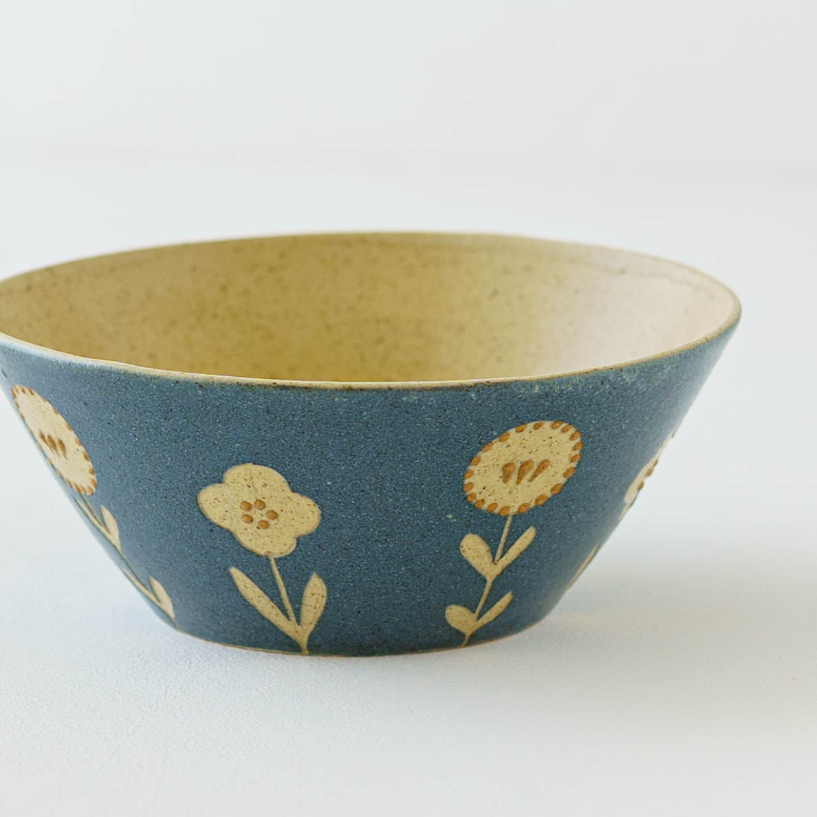 Bowl 160mm penguin blue | Kokeiro Kobo