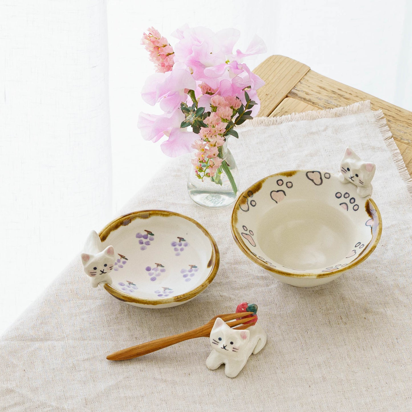 Cat x Grape Small Plate | Kei Kajita