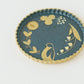 Plate 160mm penguin blue | Kokeiro Kobo