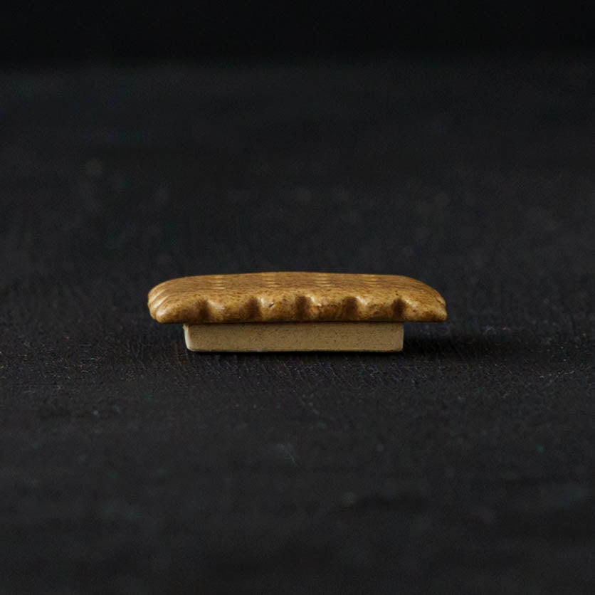 Flower chopstick rest Tulip white｜Michi Tsujimoto