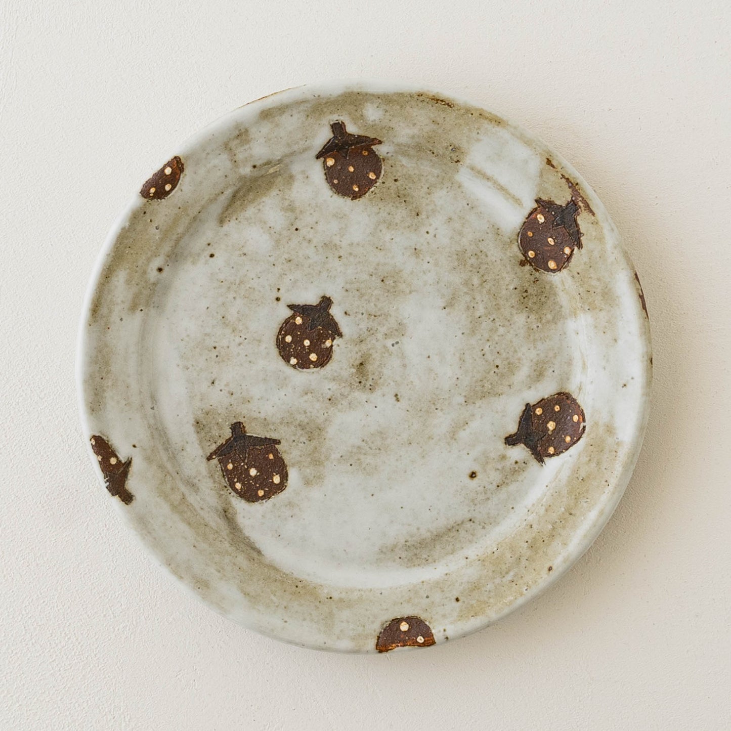 18.5cm plate C｜Junko Okazaki