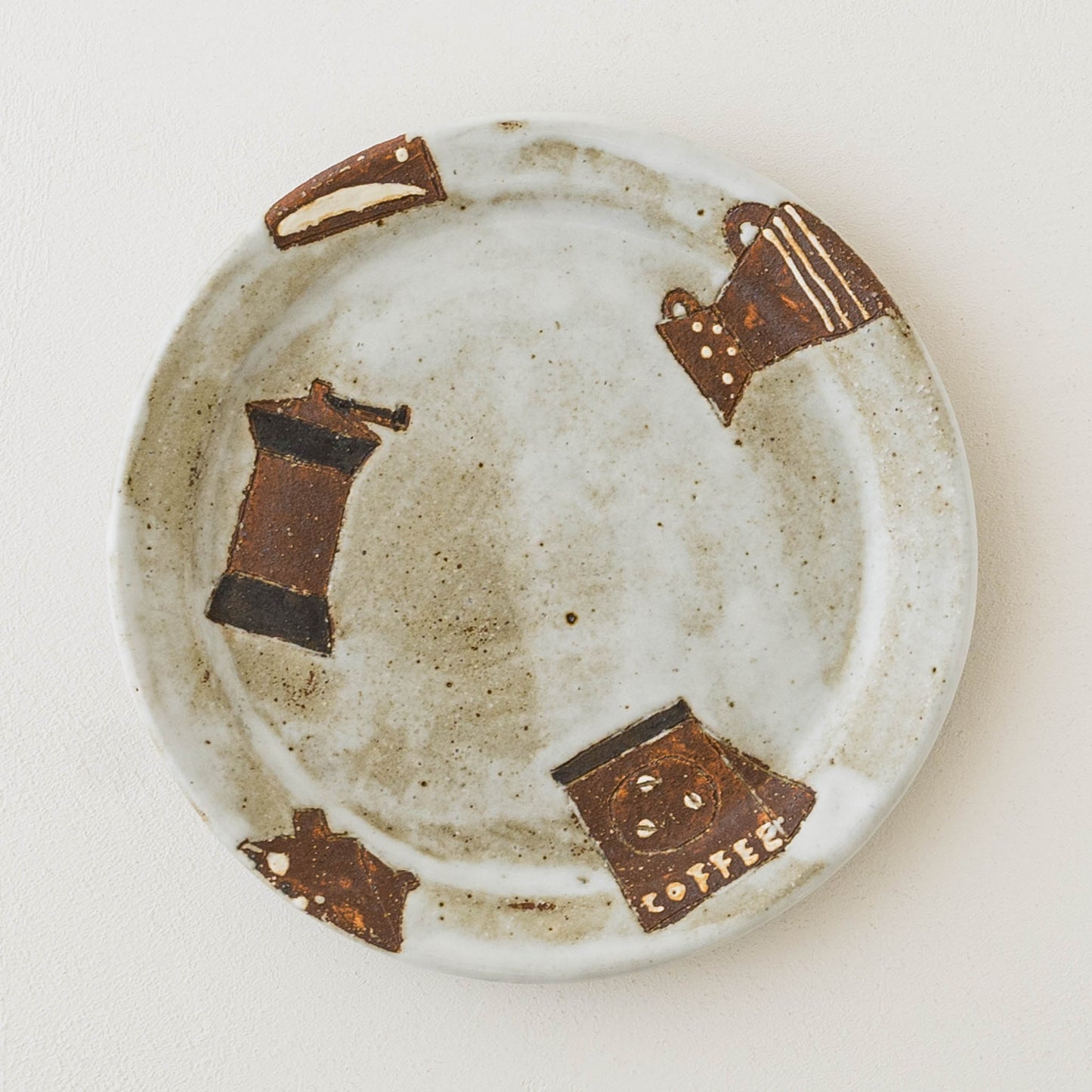 18.5cm plate F｜Junko Okazaki