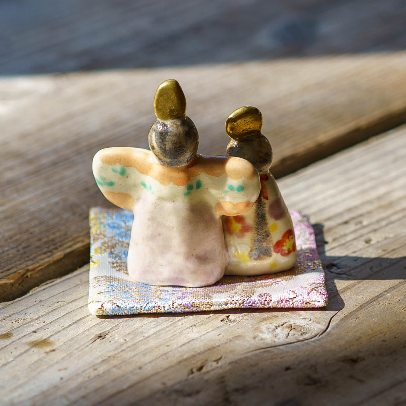 Auspicious Standing Dolls (with mat) | Hahamiya