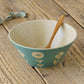 Bowl 160mm penguin green | Kokeiro Kobo