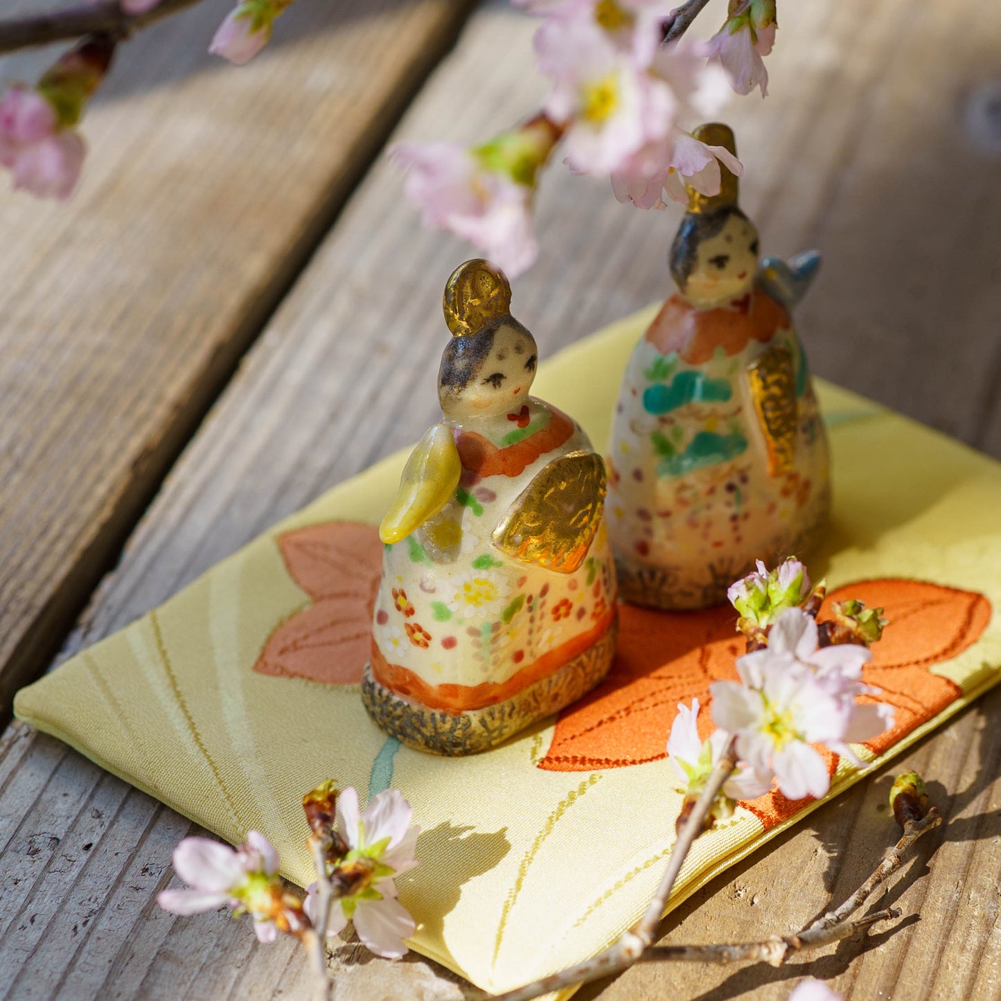 happy bird 吉祥ひな（敷物付き）｜ははみや