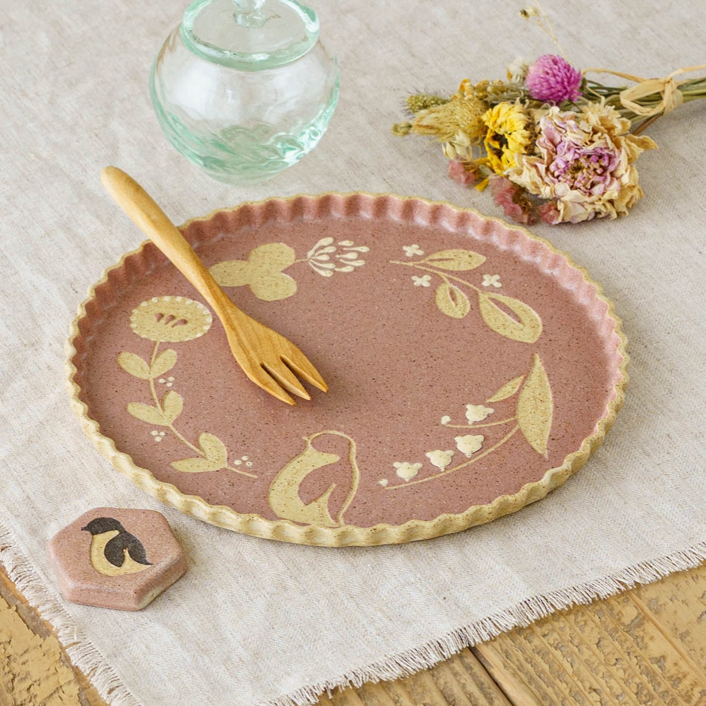Chopstick Rest pink | Kokeiro Kobo