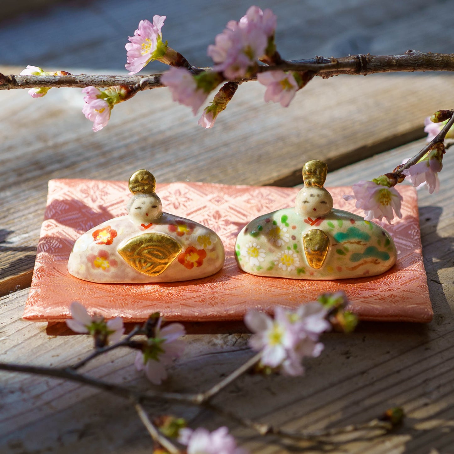 はるいろ雛（敷物付き）｜ははみや