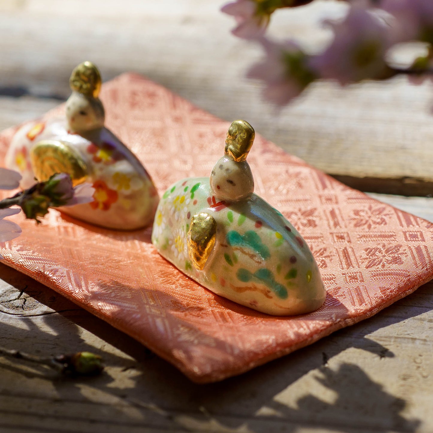 はるいろ雛（敷物付き）｜ははみや